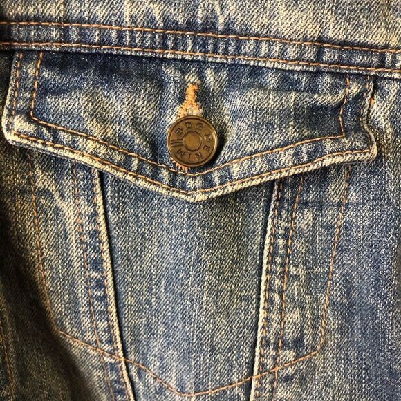 UO BDG x The Reformation Tribal Denim Jacket M - Picture 5 of 15